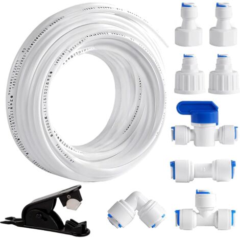 Side by Side Kit de raccordement universel pour réfrigérateur 1/4" 20 m