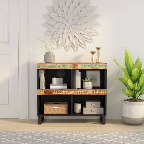 Side Cabinet 85x33x75 cm Solid Wood Reclaimed vidaXL