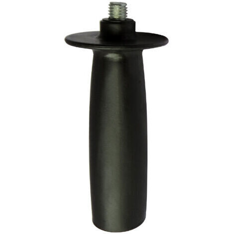 Side handle for angle grinder, black auxiliary handle for angle grinder for hand drill, power tool, grinder (M12 thread)