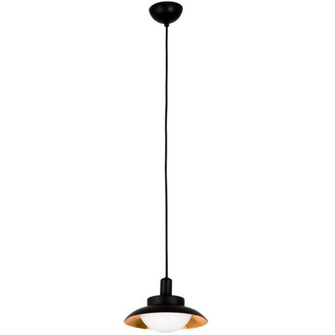 Side Led Sospensione Nera E Rame G9 Marca Faro