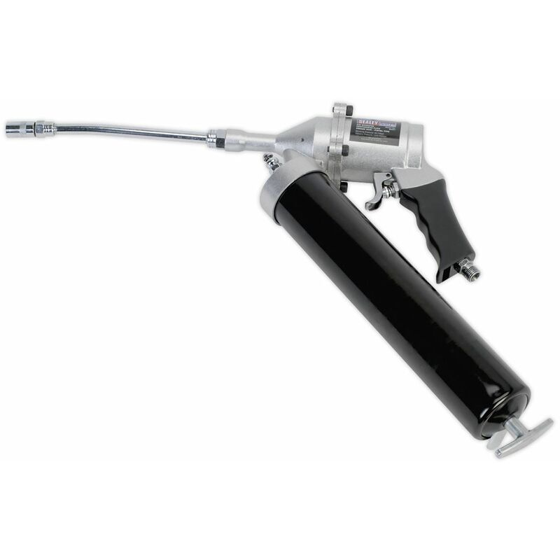Sealey - SA401 Air Operated Continuous Flow Grease Gun - Pistol Type