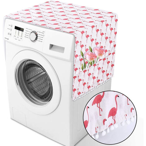 2PCS Anti-Slip Washer And Dryer Top Covers, Fridge Dust Cover, Washing  Machine Top Cover Front Load, With 6 Storage Bags