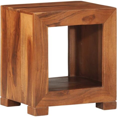 Side Table 37x29x40 cm Solid Wood Acacia vidaXL