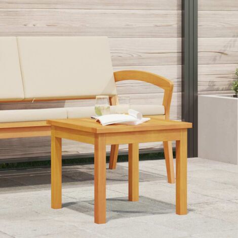 Side Table Brown Solid Acacia wood vidaXL