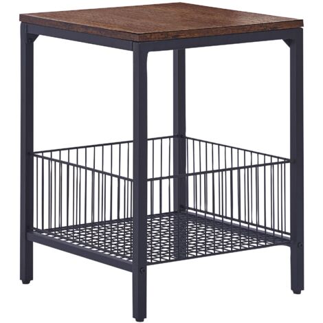 Side Table KENNER Dark Brown