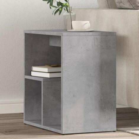 Side Tables 2 pcs Concrete Grey 50x30x50 cm Engineered Wood vidaXL