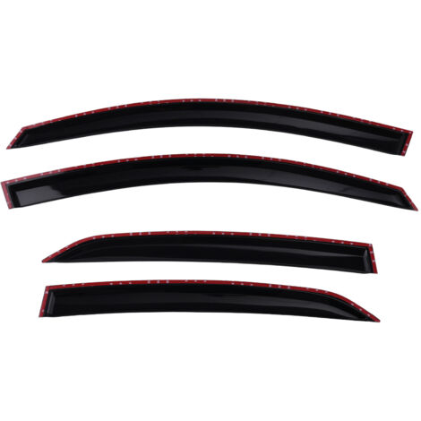 Side Window Guards Set for VW Jetta MK5 2005-2011 Wind Deflectors Rain Visors