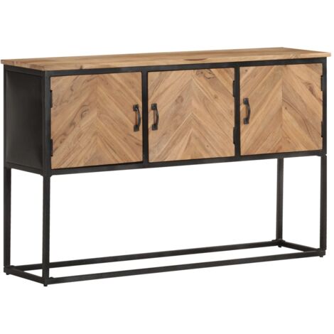 Sideboard 120x30x75 cm Solid Acacia Wood vidaXL