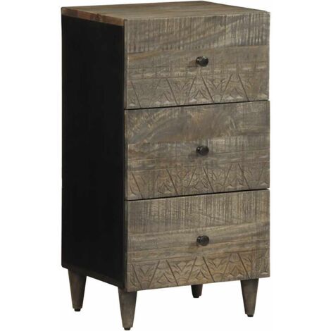 Sideboard 40x33x75 cm Massivholz Mango vidaXL
