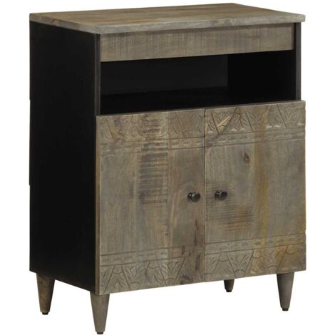 Sideboard 60x33x75 cm Solid Wood Mango vidaXL