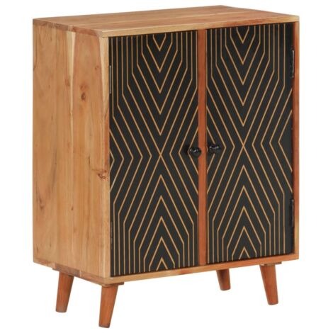 Sideboard 60x35x74 cm Solid Wood Acacia vidaXL