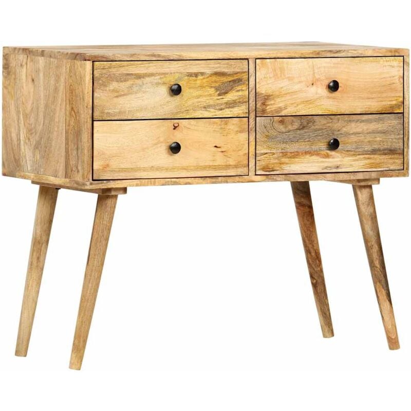 Sideboard 85x40x71 cm Solid Mango Wood Vidaxl