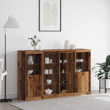 Sideboard Altholz 163 x 37 x 100 cm Holzwerkstoff vidaXL