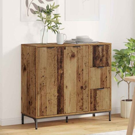 Sideboard Altholz 89,5 x 33 x 82 cm Holzwerkstoff vidaXL