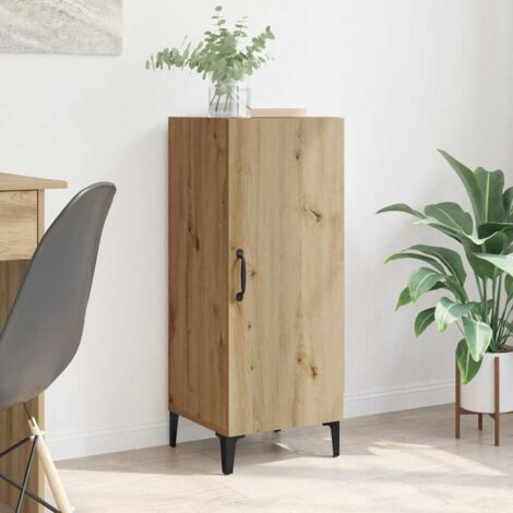 Sideboard Artisan-Eiche 34,5 x 34 x 90 cm Holzwerkstoff vidaXL