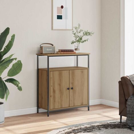 Sideboard Artisan-Eiche 70x30x80 cm Holzwerkstoff vidaXL