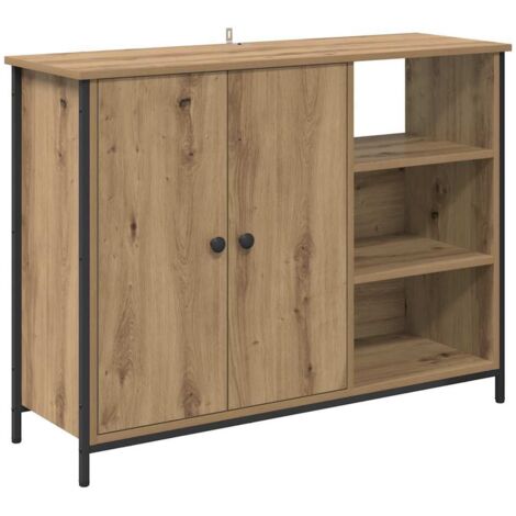 Sideboard Artisan Oak 100 x 33 x 75 cm Engineered Wood vidaXL