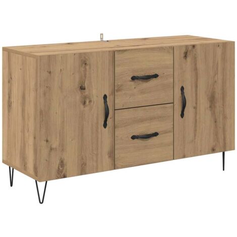 Sideboard Artisan Oak 100 x 36 x 60 cm Engineered Wood vidaXL