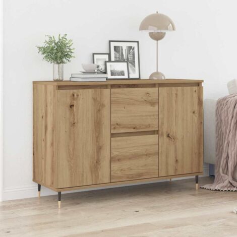 Sideboard Artisan oak 101.5 x 35 x 70 cm Engineered wood vidaXL
