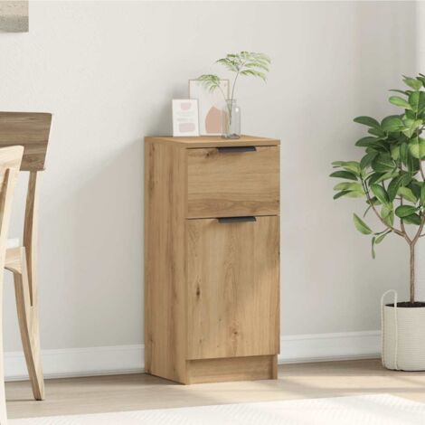 Sideboard Artisan Oak 30x30x70 cm Engineered Wood vidaXL