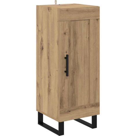 Sideboard Artisan Oak 34.5 x 34 x 90 cm vidaXL