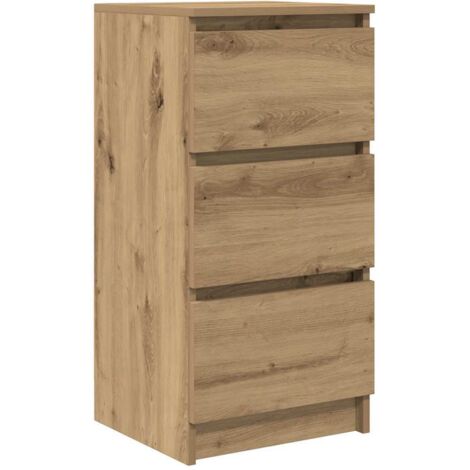 Sideboard Artisan Oak 37.5x35x76 cm Engineered Wood vidaXL