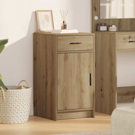Sideboard Artisan oak 40 x 40.5 x 75 cm Engineered wood vidaXL