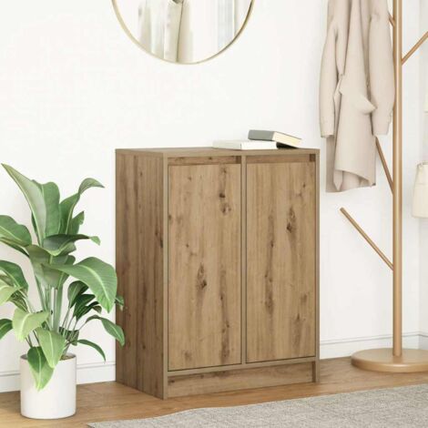 Sideboard Artisan Oak 57x34x76 cm Engineered Wood vidaXL