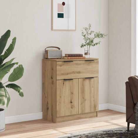 Sideboard Artisan Oak 60x30x70 cm Engineered Wood vidaXL