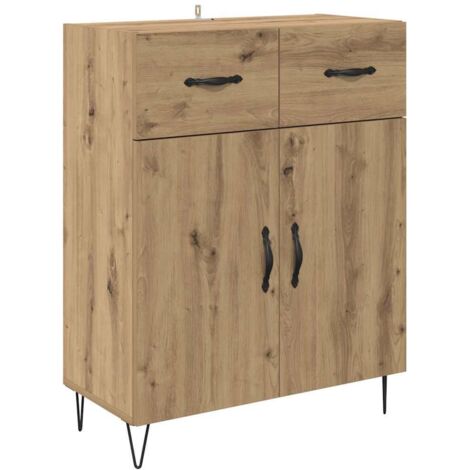 Sideboard Artisan Oak 69.5 x 34 x 90 cm Engineered Wood vidaXL