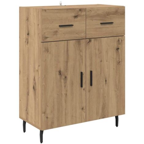 Sideboard Artisan Oak 69.5 x 34 x 90 cm Engineered Wood vidaXL