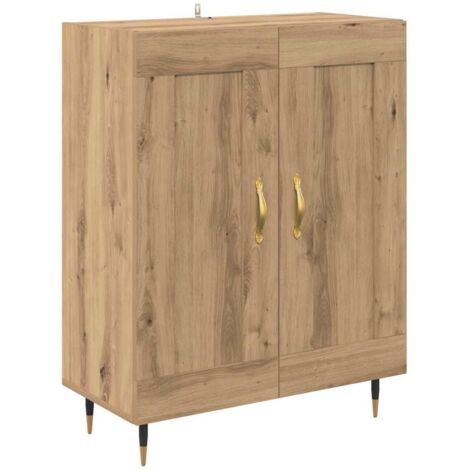Sideboard Artisan Oak 69.5 x 34 x 90 cm Engineered Wood vidaXL