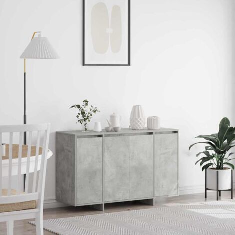 Sideboard Betongrau 120 x 41 x 75 cm Holzwerkstoff vidaXL