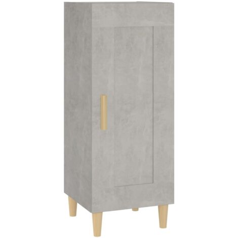 Sideboard Betongrau 34,5x34x90 cm Holzwerkstoff vidaXL