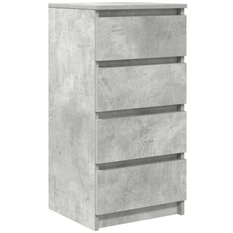 Sideboard Betongrau 37,5x35x76 cm Holzwerkstoff vidaXL