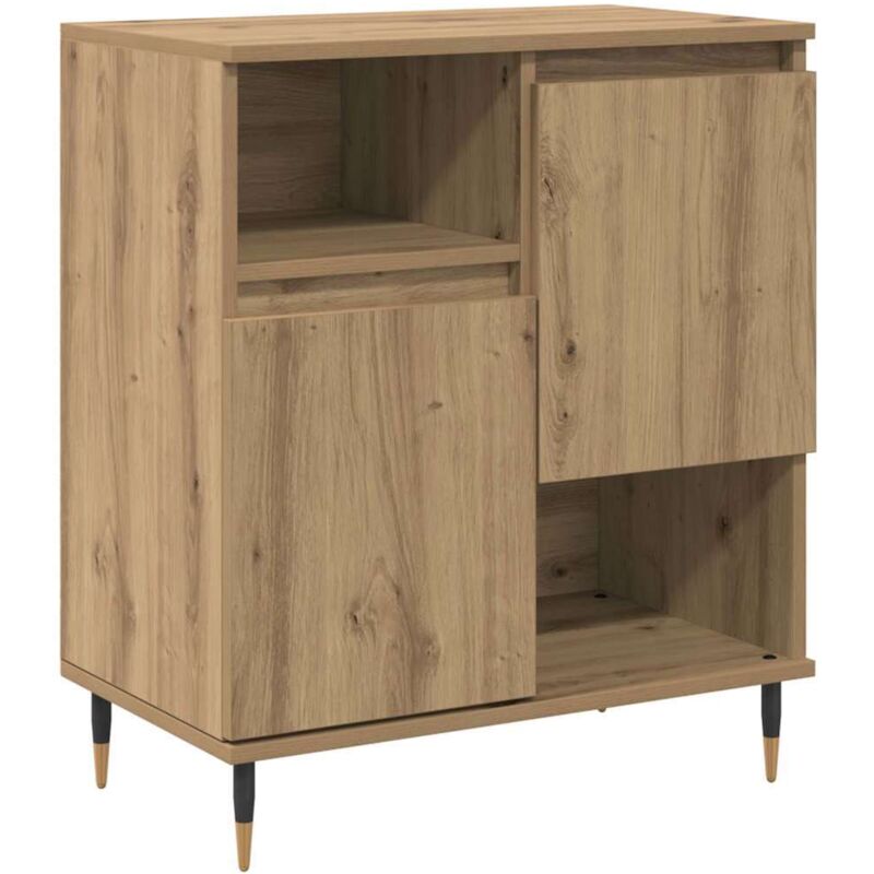 Sideboard Artisan-eiche 60 X 35 X 70 Cm Vidaxl