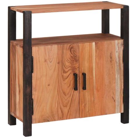 Sideboard Brown 70 x 30 x 75 cm Solid Acacia wood vidaXL