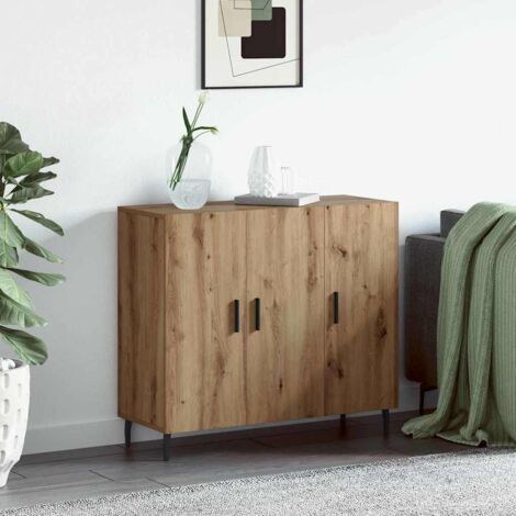 Sideboard Brown 90 x 34 x 80 cm Engineered wood vidaXL