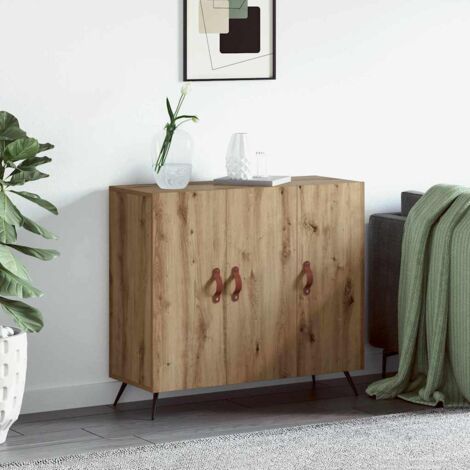 Sideboard Brown 90 x 34 x 80 cm Engineered wood vidaXL