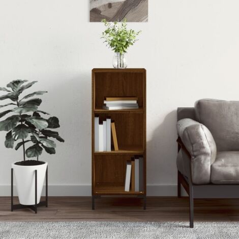 Sideboard Brown Oak 34.5x32.5x90 cm Engineered Wood vidaXL