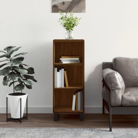 Sideboard Brown Oak 34.5x32.5x90 cm Engineered Wood vidaXL