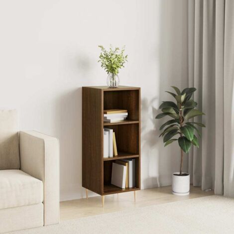Sideboard Brown Oak 34.5x32.5x90 cm Engineered Wood vidaXL
