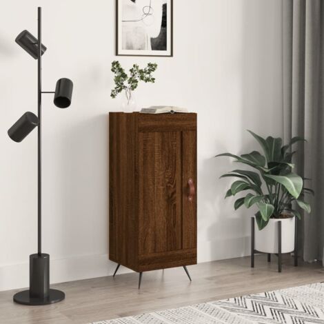 Sideboard Brown Oak 34.5x34x90 cm Engineered Wood vidaXL