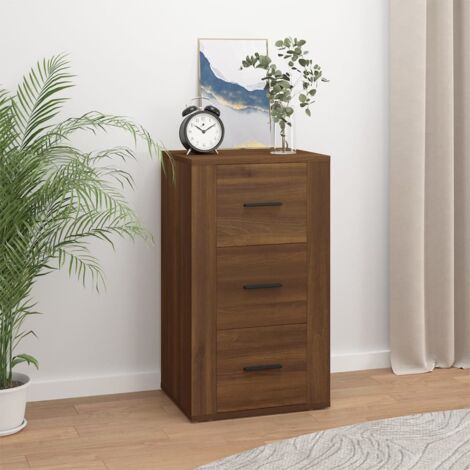 Sideboard Brown Oak 40x33x70 cm Engineered Wood vidaXL