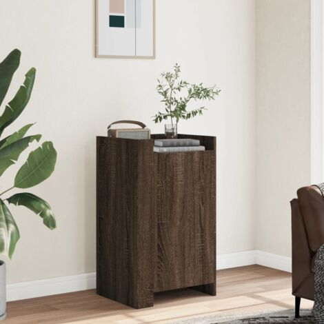 Sideboard Brown Oak 45x35x75 cm Engineered Wood vidaXL