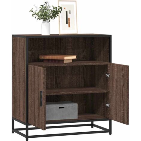 Sideboard Brown Oak 68x35x76 cm Engineered Wood vidaXL