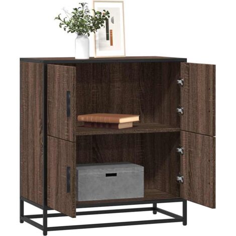 Sideboard Brown Oak 68x35x76 cm Engineered Wood vidaXL