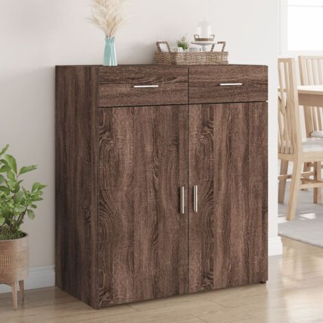 Sideboard Brown Oak 80x42.5x93 cm Engineered Wood vidaXL