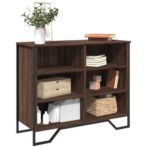 Sideboard Brown Oak 91x35.5x74.5 cm Engineered Wood vidaXL
