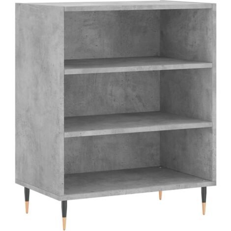 Sideboard Concrete Grey 57x35x70 cm Engineered Wood vidaXL